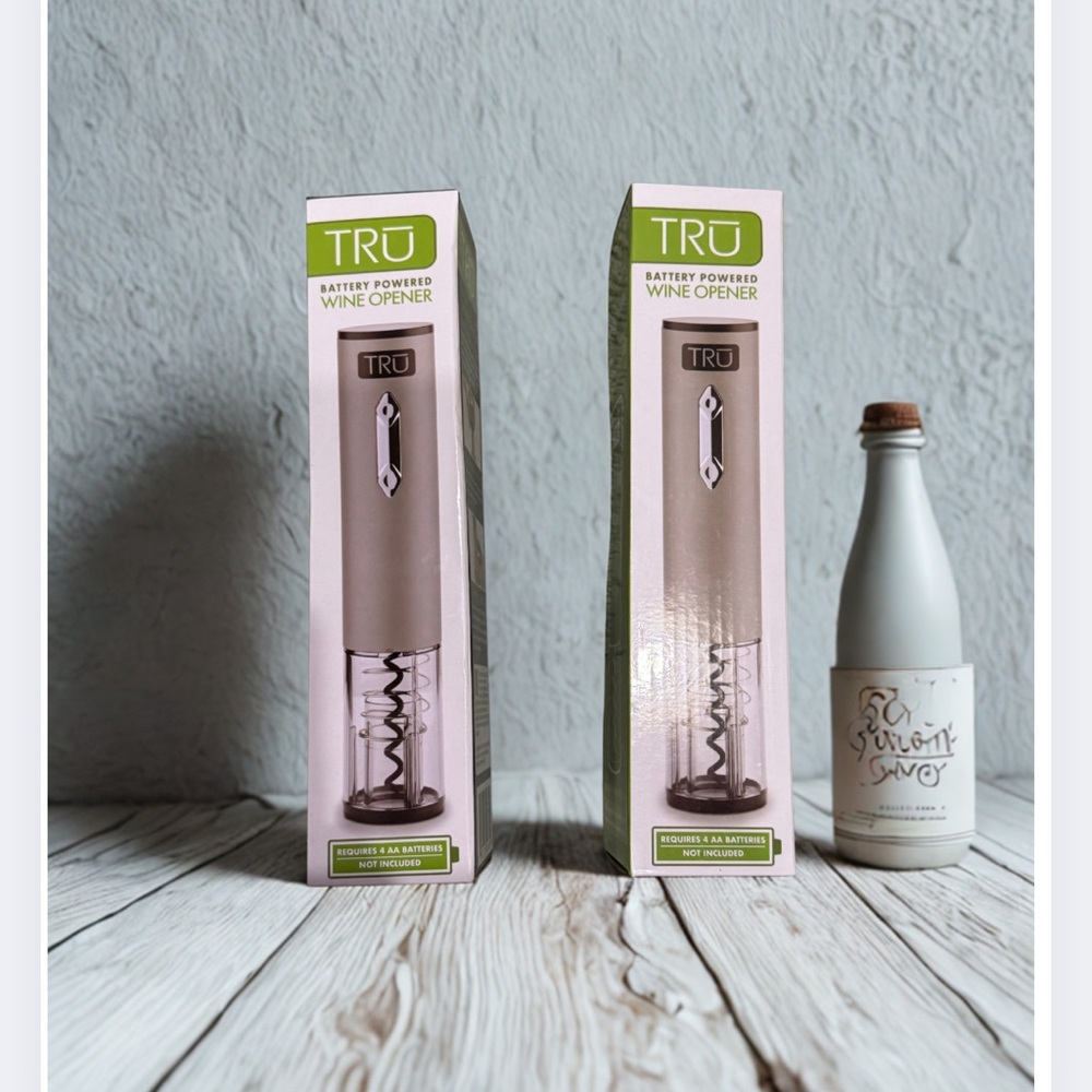TRU Silver Wine Opener